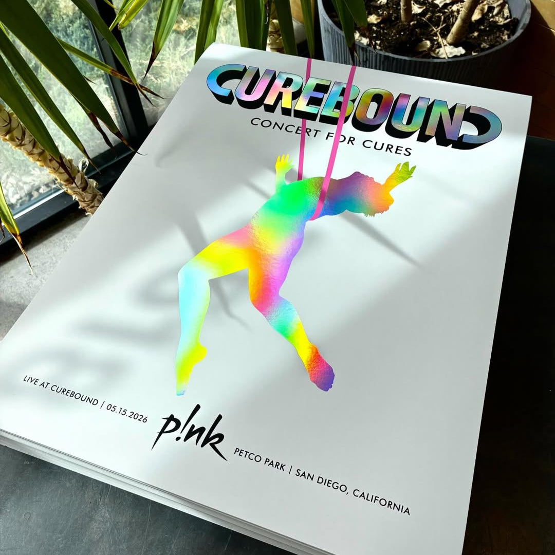 PREORDER: 2026 Concert for Cures – P!NK Holographic Poster