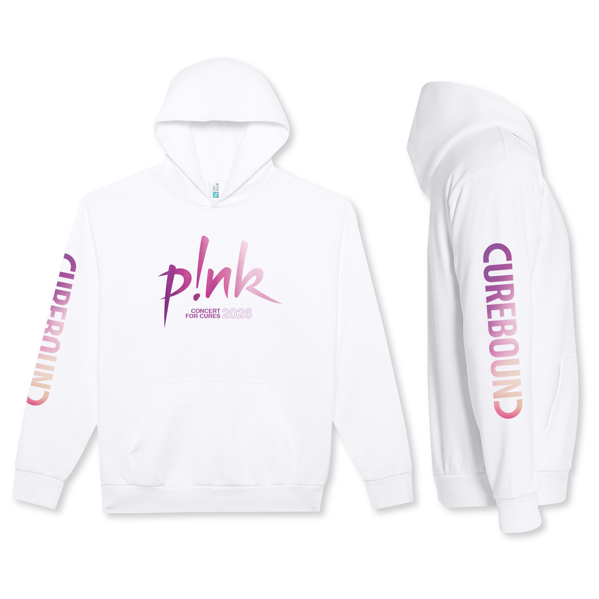 PREORDER: 2026 Concert for Cures – P!NK Hoodie